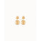 Scales Golden Metal EarringsUNOde50PEN0055ORO0000U