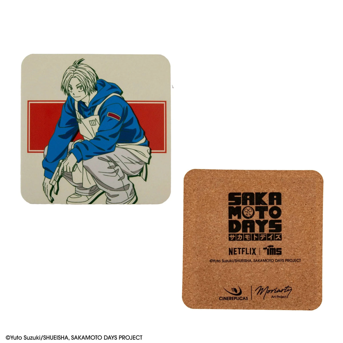 Sakamoto Days Set Of 4 Sakamoto's Store Coasters CR4151