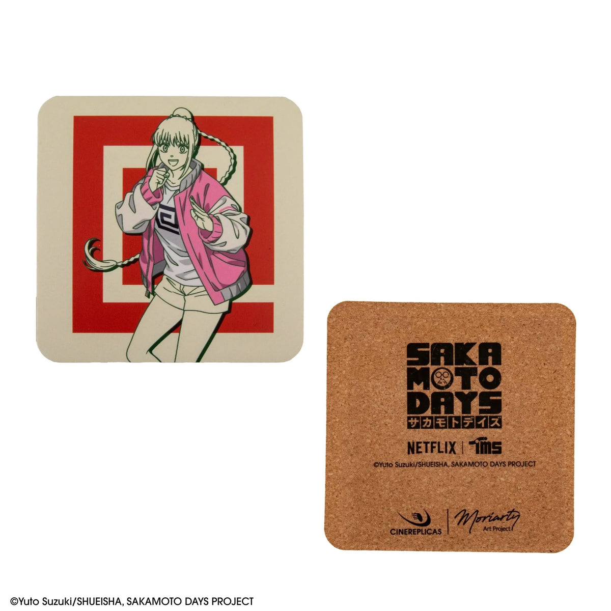 Sakamoto Days Set Of 4 Sakamoto's Store Coasters CR4151