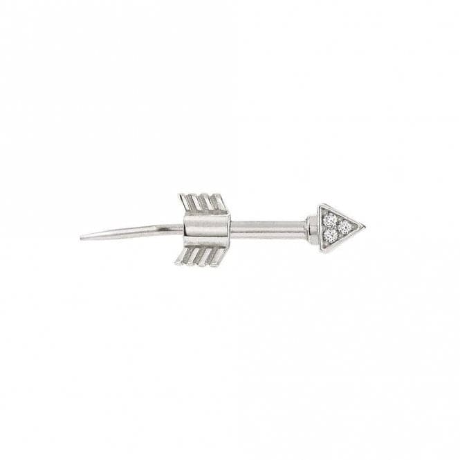 SeiMia Earring Sterling Silver Cubic Zirconia Small Stud Arrow Earring 147132/008Nominations147132/008