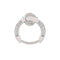 SeiMia Earring Sterling Silver Cubic Zirconia Small Stud Circle Earring 147132/011Nominations147132/011
