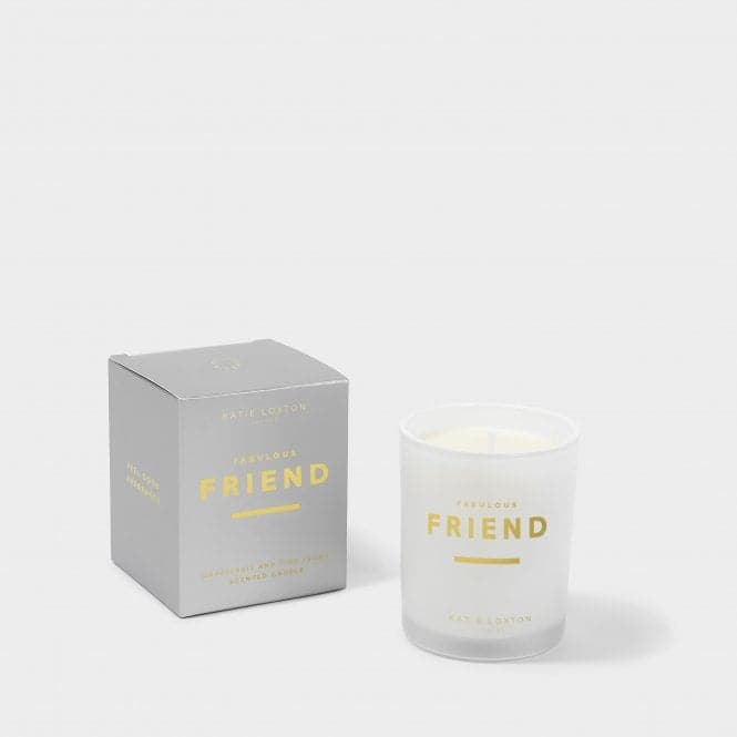 Sentiment Fabulous Friend Grapefruit and Pink Peony Candle KLC224Katie LoxtonKLC224