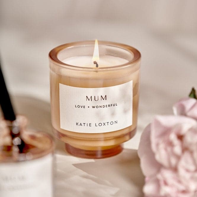 Sentiment 'Mum' Fresh Linen And White Lily Candle KLC363Katie LoxtonKLC363