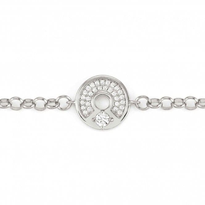 Sentimental Silver Zirconia Round Silver Bracelet 149201/017Nominations149201/017