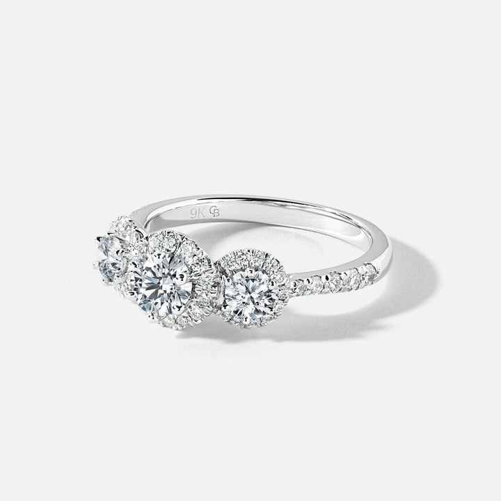 Serena | 9ct White Gold 1ct tw Lab Grown Diamond Engagement RingCreated BrillianceBA0073978 - M