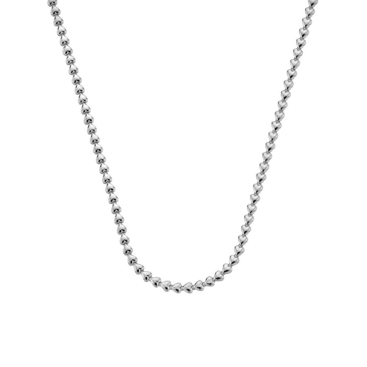 Sterling Silver Serenity Heart Necklace DN226