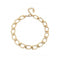 Serotonin 18k Gold Plated Medium Links Necklace COL1898ORO000UNOde50COL1898ORO000