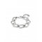 Serotonin Sterling Silver Plated Medium Oval Links Bracelet PUL2421MTL000UNOde50PUL2421MTL000