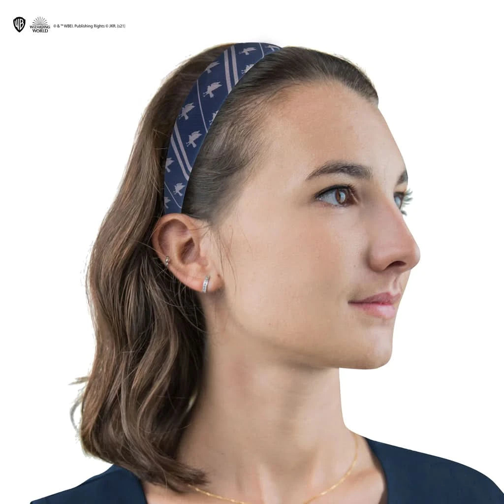 Harry Potter Hair Accessories Headband Scrunchy Bow Set Of 2 - Classic - Ravenclaw CR2623