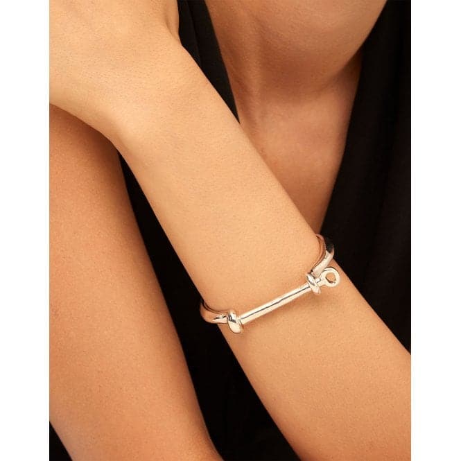 Shackled Silver Metal BraceletUNOde50PUL1245MTL0000M