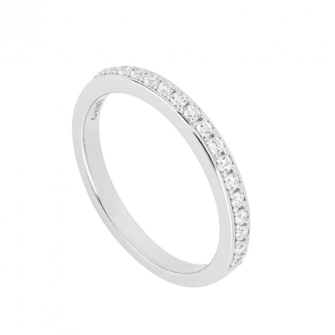 Shell Pearl and Zirconia Eternity Stacking RingDiamonfireR3815 16