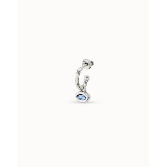 Shine On Me Charm Blue Faceted Crystal Charm PiercingUNOde50CHP0027AZUMTL0U