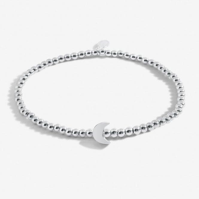 Shoot For the Moon Among the Stars Silver Plated 17.5cm Bracelet 6786Joma Jewellery6786