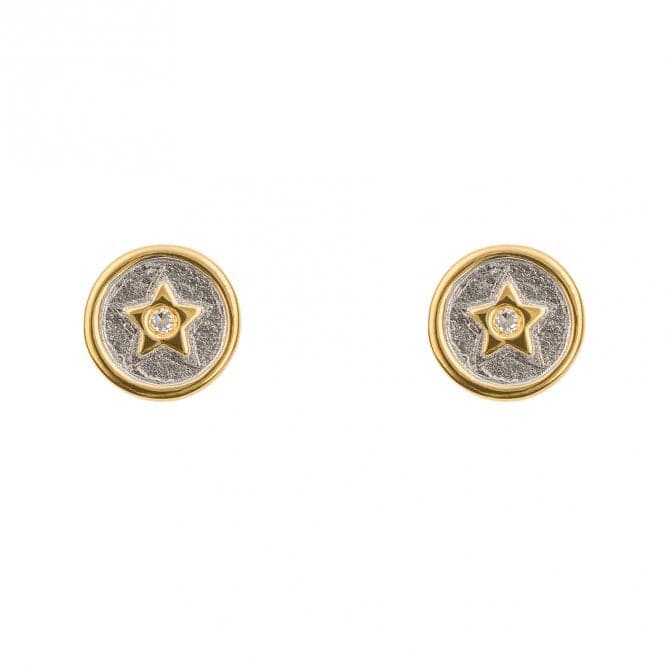 Shooting Star Round Diamond Stud Earrings E6328D for DiamondE6328