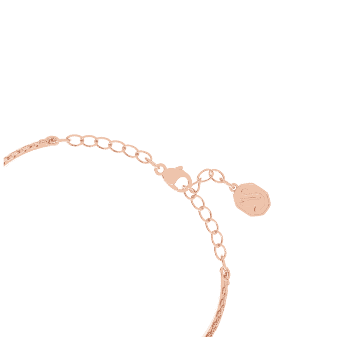 Signum Swan White Rose Gold - tone Plated Bangle 5628568Swarovski5628568