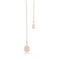 Signum Y Swan White Rose Gold - tone Plated Necklace 5628565Swarovski5628565