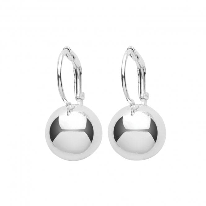 Silver 10mm Ball Earrings G51242Acotis Silver JewelleryTH - G51242