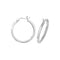 Silver 20mm Plain Hoop Earrings G5712Acotis Silver JewelleryTH - G5712