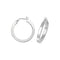 Silver 20mm Plain Hoop Earrings G5728Acotis Silver JewelleryTH - G5728
