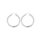 Silver 20mm Twisted Hoop Earrings G5976Acotis Silver JewelleryTH - G5976