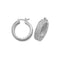 Silver 20mm Zirconia Hoop Earrings G5286Acotis Silver JewelleryTH - G5286