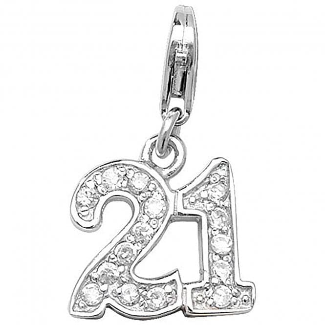 Silver 21St Birthday Pendant G6872Acotis Silver JewelleryTH - G6872