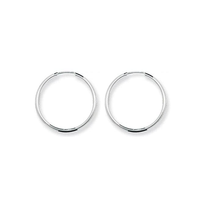 Silver 25mm Sleepers G5534Acotis Silver JewelleryTH - G5534