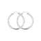 Silver 25mm Twisted Hoop Earrings G5102Acotis Silver JewelleryTH - G5102