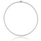 Silver 3 Claw Set Round Graduated Cubic Zirconia Necklace SNG0007Silver & CoSNG0007
