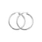 Silver 30mm Plain Hoop Earrings G5181Acotis Silver JewelleryTH - G5181