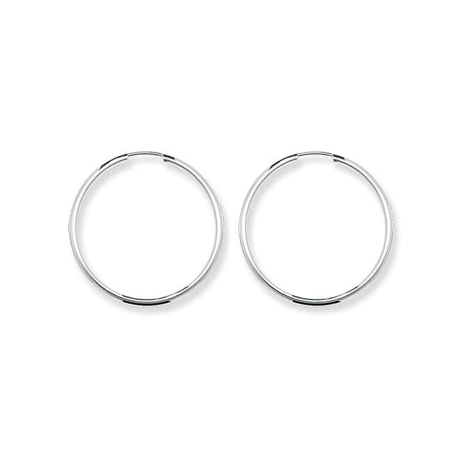 Silver 30mm Sleepers G5535Acotis Silver JewelleryTH - G5535