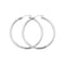 Silver 40mm Plain Hoop Earrings G5182Acotis Silver JewelleryTH - G5182