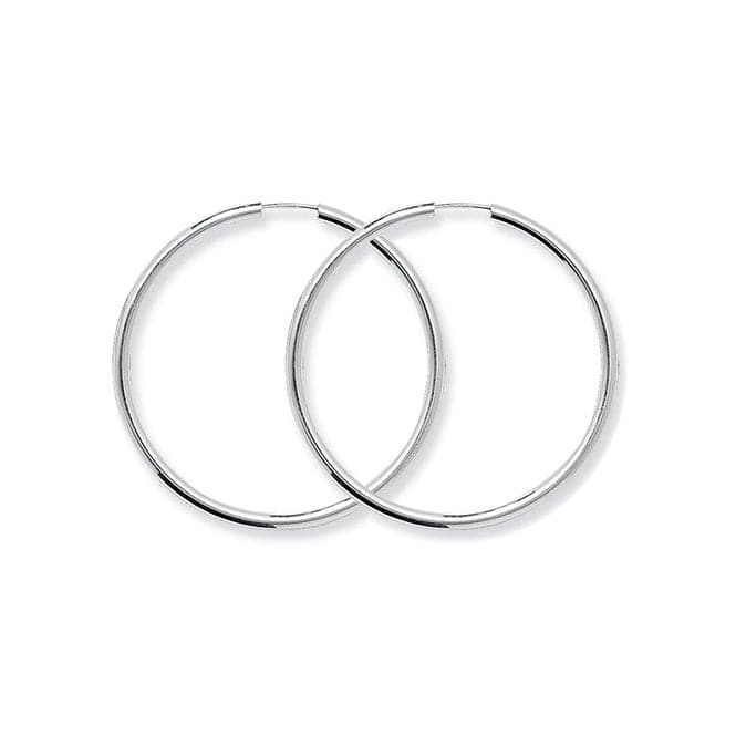 Silver 40mm Sleepers G5542Acotis Silver JewelleryTH - G5542