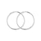 Silver 43mm Sleepers G5536Acotis Silver JewelleryTH - G5536
