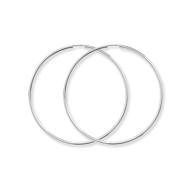 Silver 50mm Sleepers G5537Acotis Silver JewelleryTH - G5537