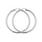 Silver 60mm Plain Hoop Earrings G5968Acotis Silver JewelleryTH - G5968
