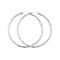 Silver 60mm Twisted Hoop Earrings G5973Acotis Silver JewelleryTH - G5973