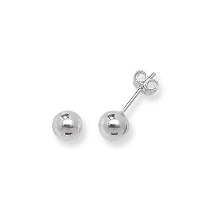 Silver 6mm Ball Stud Earrings G5513Acotis Silver JewelleryTH - G5513