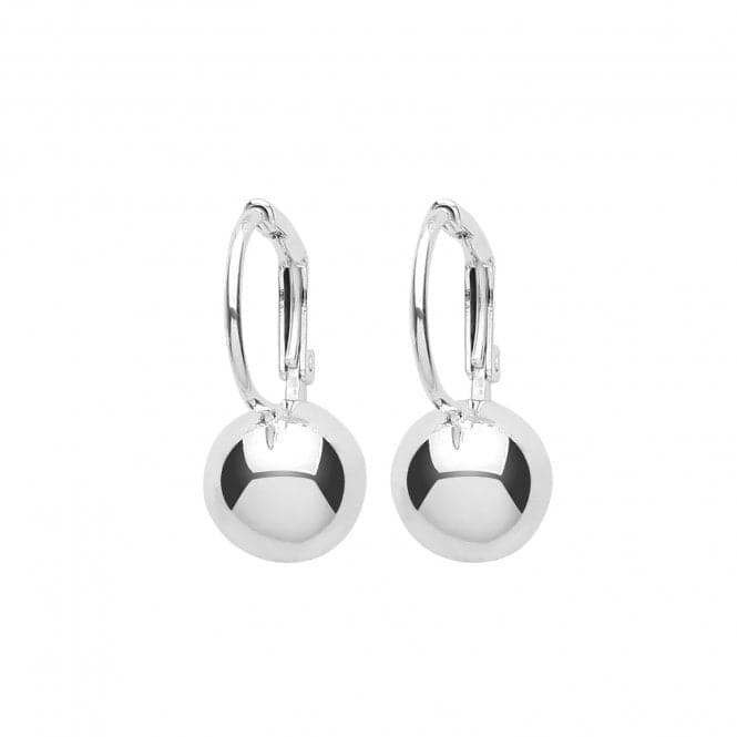 Silver 8mm Ball Earrings G51241Acotis Silver JewelleryTH - G51241