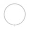 Silver Albert T Bar Necklace G3388Acotis Silver JewelleryTH - G3388