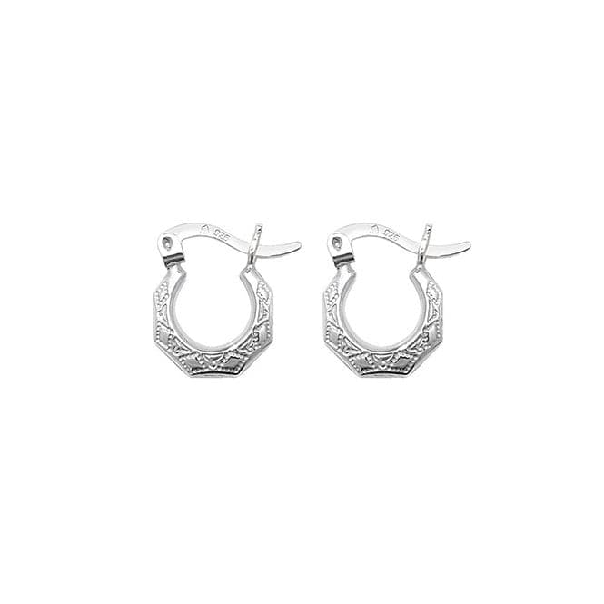 Silver Babies Creole Earrings G5870Acotis Silver JewelleryTH - G5870
