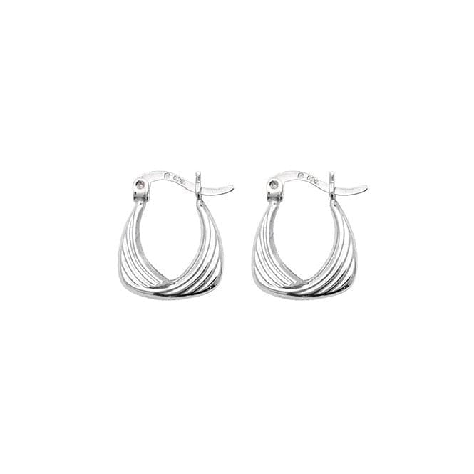 Silver Babies Creole Earrings G5873Acotis Silver JewelleryTH - G5873