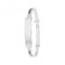 Silver Babies Round Dia Cut Id Expandable Bangle G4365Acotis Silver JewelleryTH - G4365