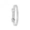 Silver Babies Round Double Hearts Expandable Bangle G4237Acotis Silver JewelleryTH - G4237