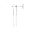 Silver Bar Drops G51240Acotis Silver JewelleryTH - G51240