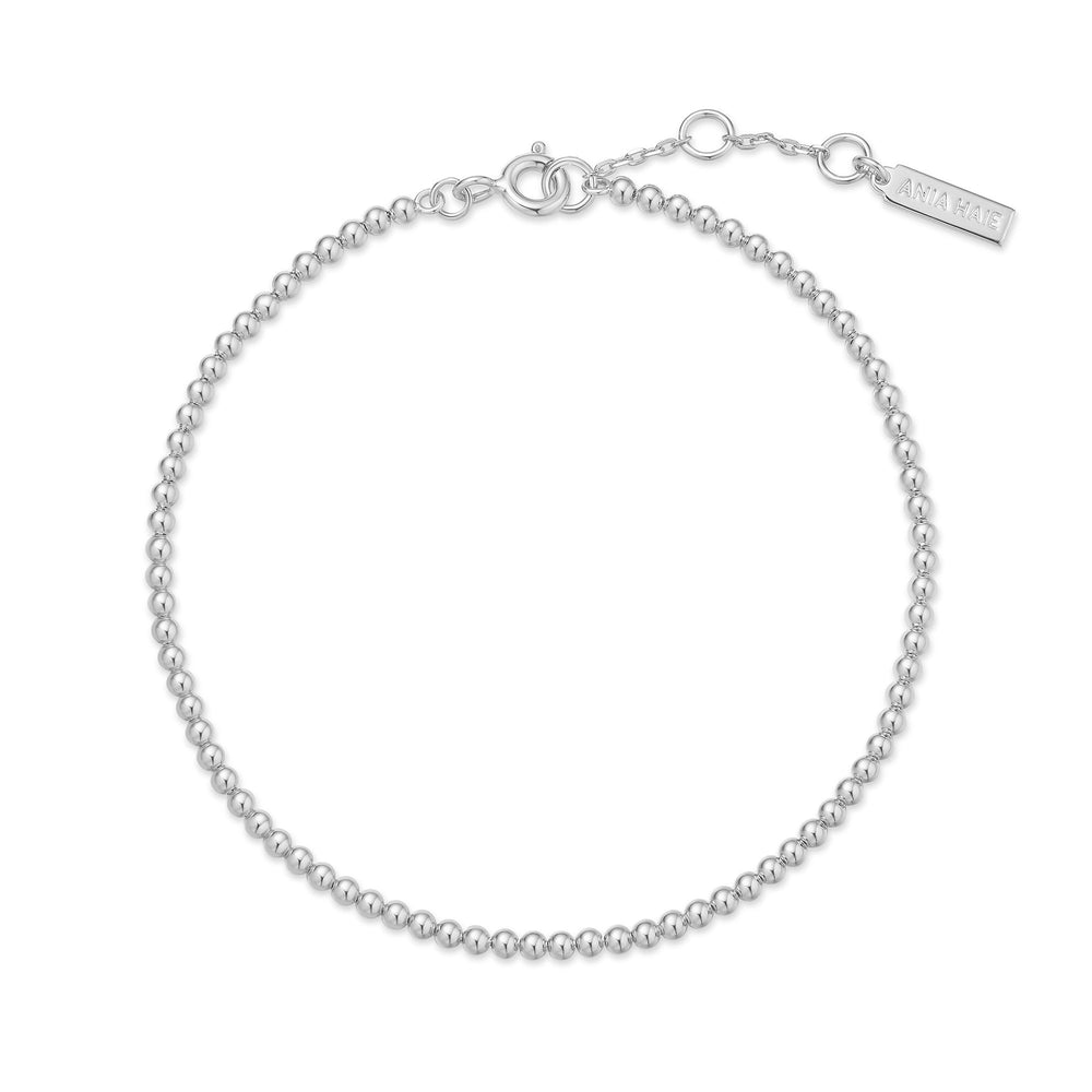 Silver Beaded Bracelet B063 - 03HAnia HaieB063 - 03H