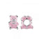 Silver Bear Wheel with Pink EnamelStorywheelsS432PNK