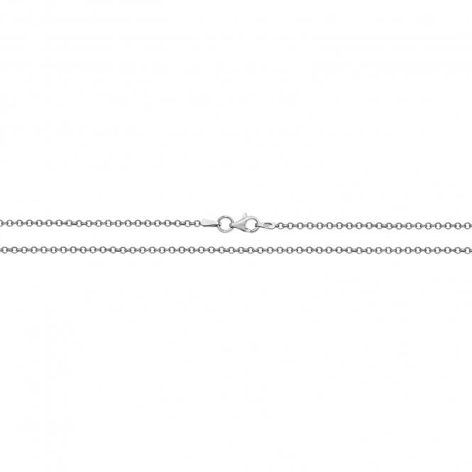 Silver Belcher Chain G1284rhAcotis Silver JewelleryG1284rh/16