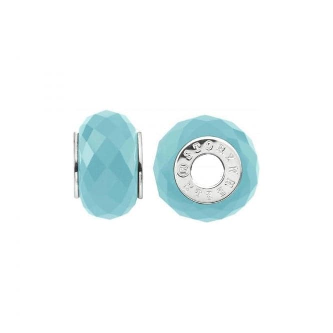 Silver & Blue Jade Charm S434BUBStorywheelsS434BUB