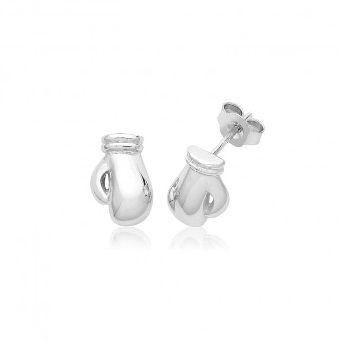 Silver Boxing Gloves Studs G51365Acotis Silver JewelleryTH - G51365